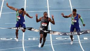 Christian Coleman geht als Favorit über die 100-Meter der Männer an den Start.