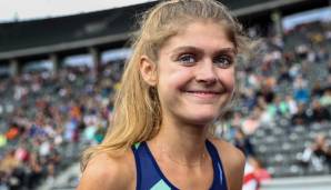 Konstanze Klosterhalfen hat den deutschen 2000-m-Rekord gebrochen.