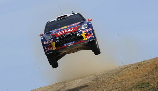 Flyin' high: Auch in Sardinien schwebte Sebastien Loeb auf einer Erfolgswelle