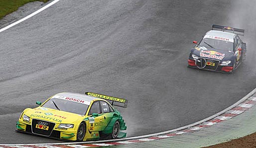 Martin Tomczyk (l.) hat nach Platz zwei in Oschersleben beste Chancen auf den Titel in der DTM