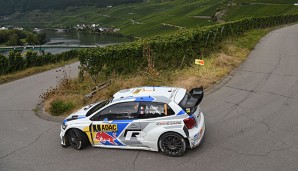 Sebastien Ogier musste vorsichtshalber nach dem Unfall ins Krankenhaus