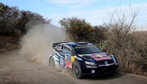 Sebastien Ogier hier in seinem VW Polo-R