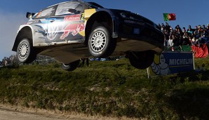 Beim 5. WM Lauf in Portugal war Latvala im VW auch nicht von Weltmesiter Ogier zu schlagen