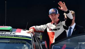 Elfyn Evans ist nach dem ersten vollen Tag der Führende