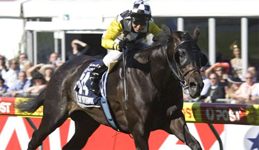 Ausnahmepferd So You Think (S. Heffernan) gewann zuletzt die Eclipse Stakes