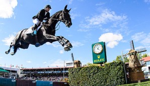 Eric Lamaze setzte die beste Zeit in Aachen