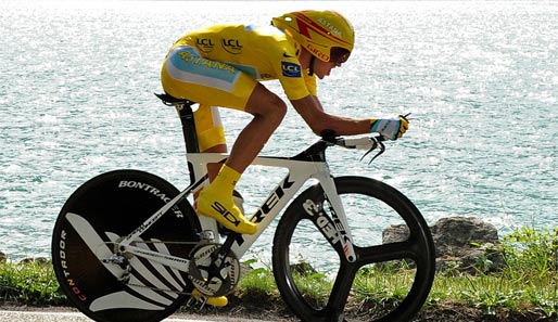 Alberto Contador gewann 2007 und 2009 die Tour de France