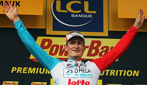 Andre Greipel hat seinen dritten Etappensieg in Folge knapp verpasst