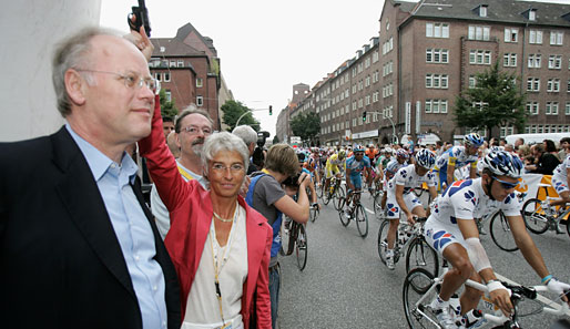 Rudolf Scharping haben die Goldmedaillen von Arndt und Martin in Euphorie versetzt