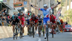 Arnaud Demare konnte sich im Zielsprint durchsetzen