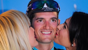 Wouter Poels nach seinem Sieg