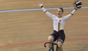 Kristina Vogel gewann den Sprint in Los Angeles