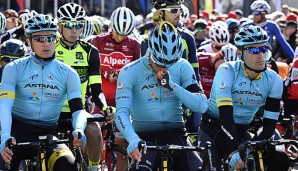 Astana musste sich von Kapitän Michele Scarponi verabschieden