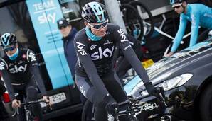 Christopher Froome fährt für das Team von Sky.