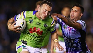 Josh Hogdson (l.) akzeptiert die Strafe der NRL