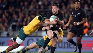 Die All Blacks schlugen Australien deutlich