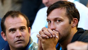 Ian Thorpe (r.) holte fünf olympische Goldmedaillen