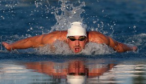 Michael Phelps war mit seiner Leistung zufrieden