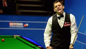 Ronnie O'Sullivan hat gegen Stuart Bingham einen Rückstand aufzuhalten