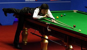 Ding Junhui sind gegen Alan McManus die meisten Century Breaks in einem WM-Spiel gelungen