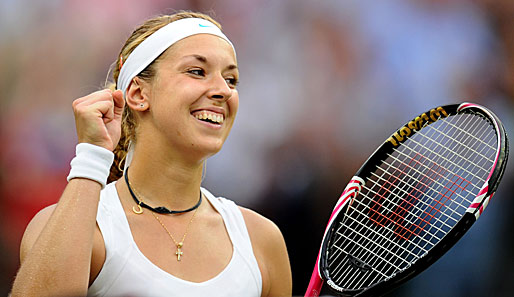 Sabine Lisicki steht zum ersten Mal in Wimbledon im Halbfinale