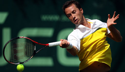 Stand bereits 2008 im Finale von Halle (3:6, 4:6 gegen Roger Federer): Philipp Kohlschreiber