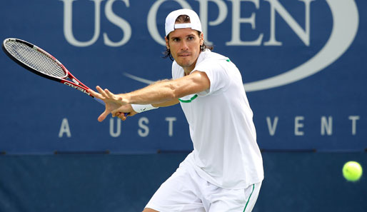 Tommy Haas unterlag in der dritten Runde der US Open Juan Monaco