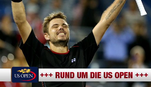 Nach Federers überraschendem Aus hält Wawrinka weiter die schweizer Fahnen hoch