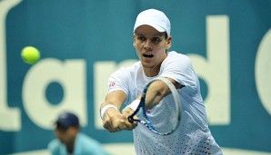 Tomas Berdych kann seine Koffer für das Saisonfinale in London schon einmal packen