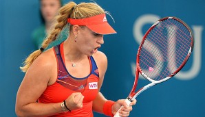 Angelique Kerber setzte sich in Brisbane gegen Anastasia Pawljutschenkowa durch