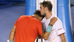 Stan Wawrinka gewann das Finale der Aussie Open gegen Rafa Nadal