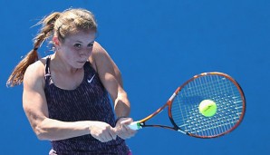 Annika Beck steht in Doha in der zweiten Runde