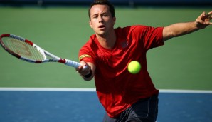 Ohne Satzverlust ist Philipp Kohlschreiber ins Halbfinale von Dunai eingezogen