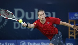 Philipp Kohlschreiber war in der Partie gegen Lu chancenlos