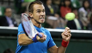 Lukas Rosol siegte glanzlos in drei Sätzen gegen Yasatuka Uchiyama