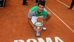 Novak Djokovic schlug Rafael Nadal im Finale von Rom