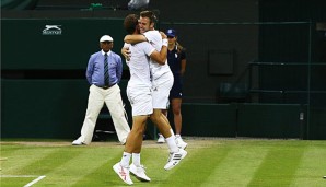 Vasek Pospisil und Jack Sock feierten nach dem Finalsieg