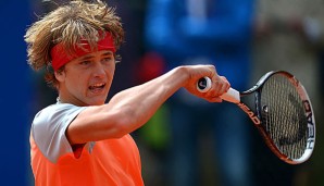 Alexander Zverev steht in Braunschweig im Finale