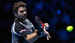 Mit einem lockeren Autaktsieg ist Stan Wawrinka in die ATP World Tour Finals gestartet