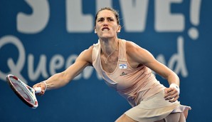 Andrea Petkovic musste sich in Brisbane früh geschlagen geben