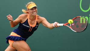 Angelique Kerber hat erst das Turnier in Charleston gewonnen