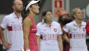 Martina Hingis musste bei ihrem Comeback zwei Niederlagen einstecken