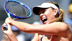 Maria Sharapova ist in Madrid im Halbfinale gescheitert