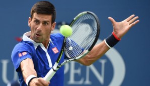 Novak Djokovic hatte in der 1. Rund keine Probleme mit seinem Gegner