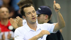 Philipp Kohlschreiber ist mit den deutschen Herren im Einsatz