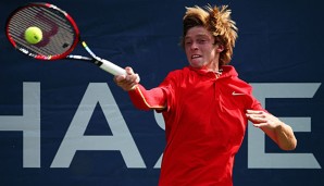 Rublev überzeugt vor allem mit seiner Vorhand