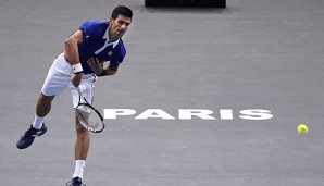 Novak Djokovic musste sich gegen Thomaz Bellucci mächtig strecken