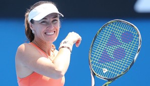 Martina Hingis geht für das Fed-Cup-Team der Schweiz an den Start