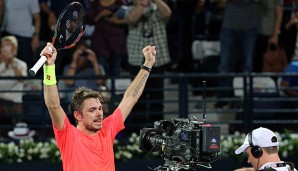 Stan Wawrinka gewann das mit 2,674 Millionen Dollar dotierte Turnier