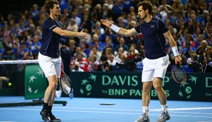 Andy und Jamie Murray brachten die Briten gegen Japan mit 2:1 in Führung